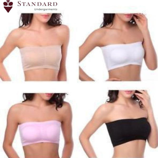 Comfortable Strapless Padded Bra