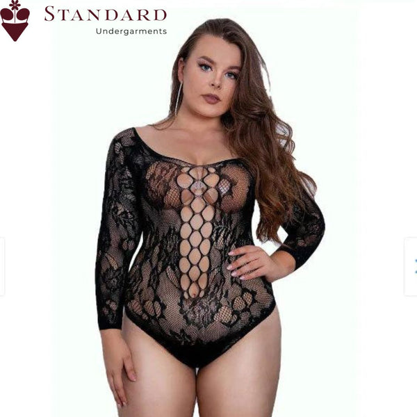 Fish Net Full Body Stocking